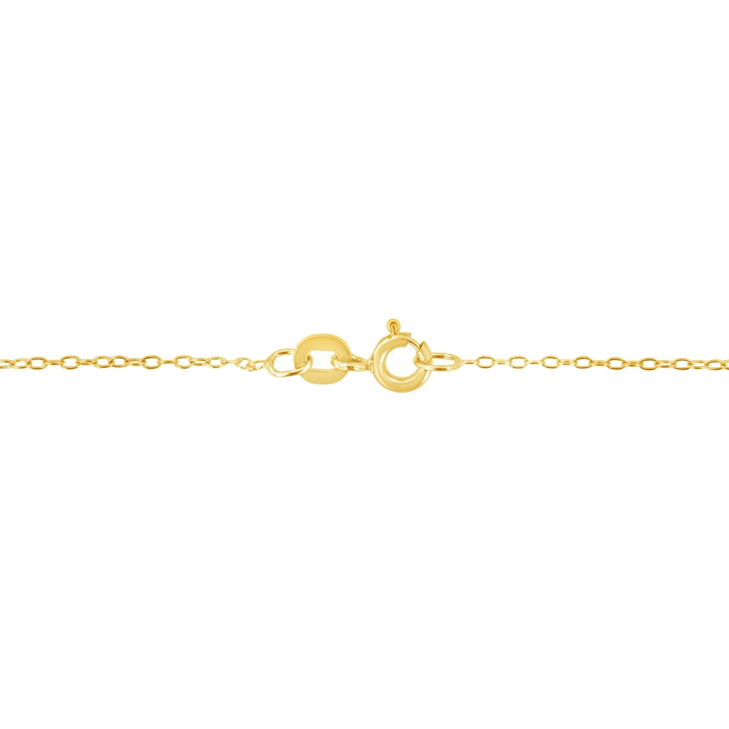 AGS Certified 14K Yellow Gold 2.0 Cttw Baguette and Brilliant Round-Cut Diamond Journey 18" Pendant Necklace (F-G Color, I1-I2 Clarity)-2