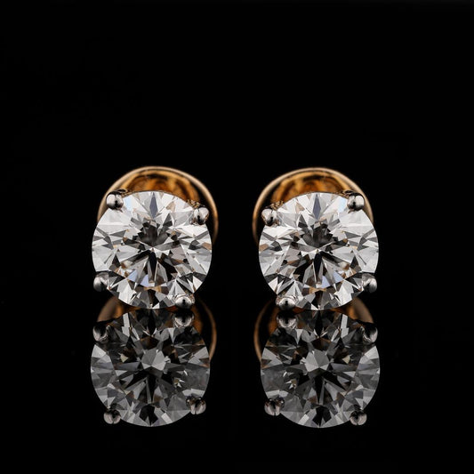 Mary Solitaire Earrings-0