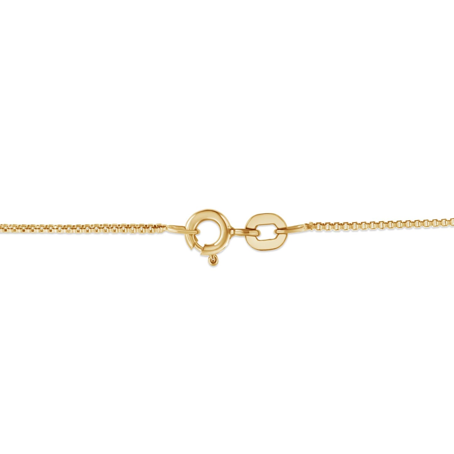 14K Yellow Gold 2.00 Cttw Brilliant Round-Cut Diamond 7 Stone Flower Cluster 18" Pendant Necklace (H-I Color, SI2-I1 Clarity)-2