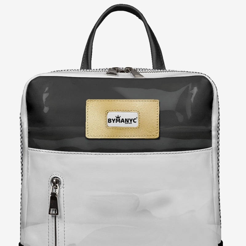 Vegan Eco-Tech Backpack for 16" Laptop | BYMANYC ® New York Downtown Edge-2
