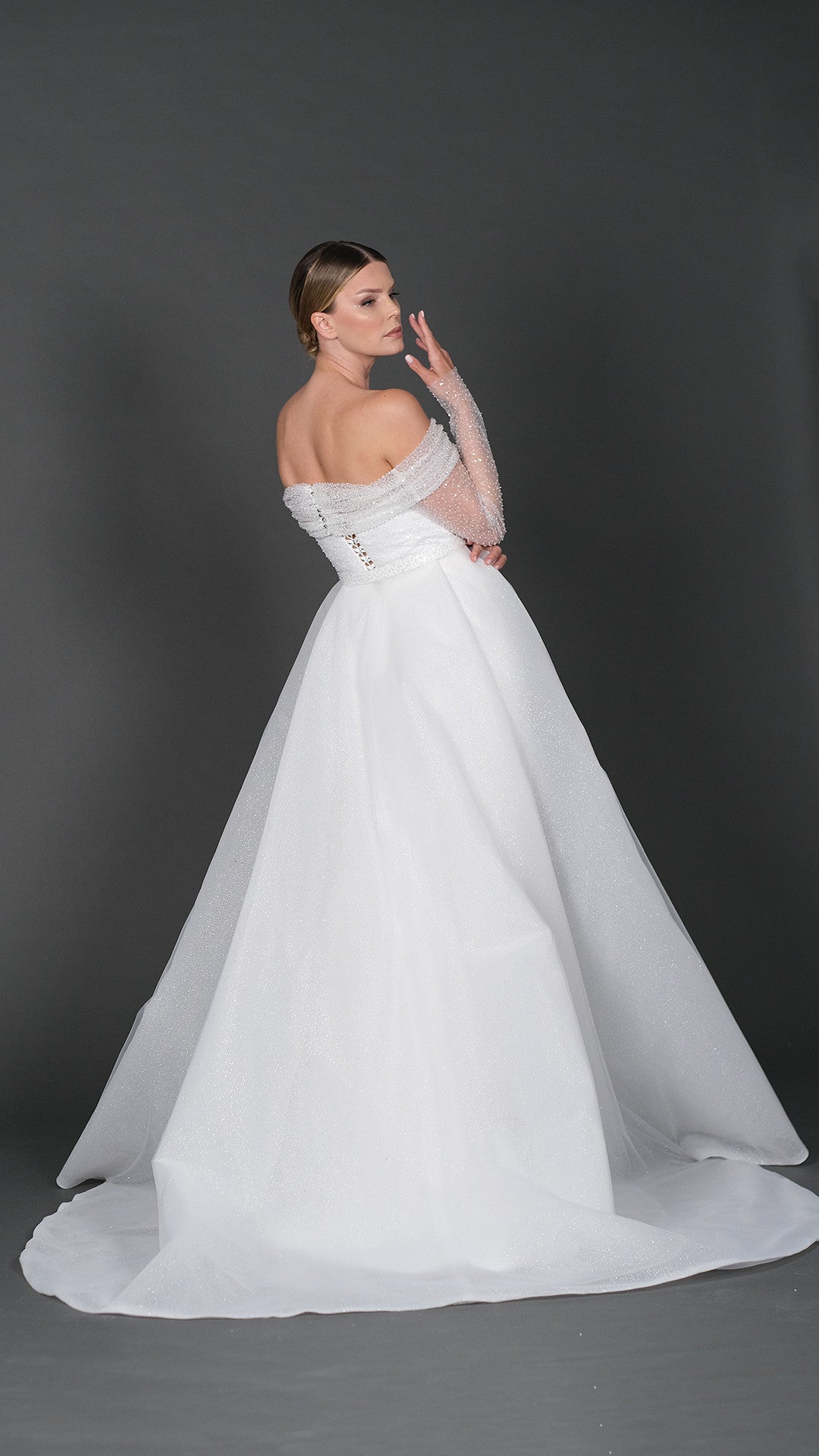 ARIEL mermaid wedding dress-3