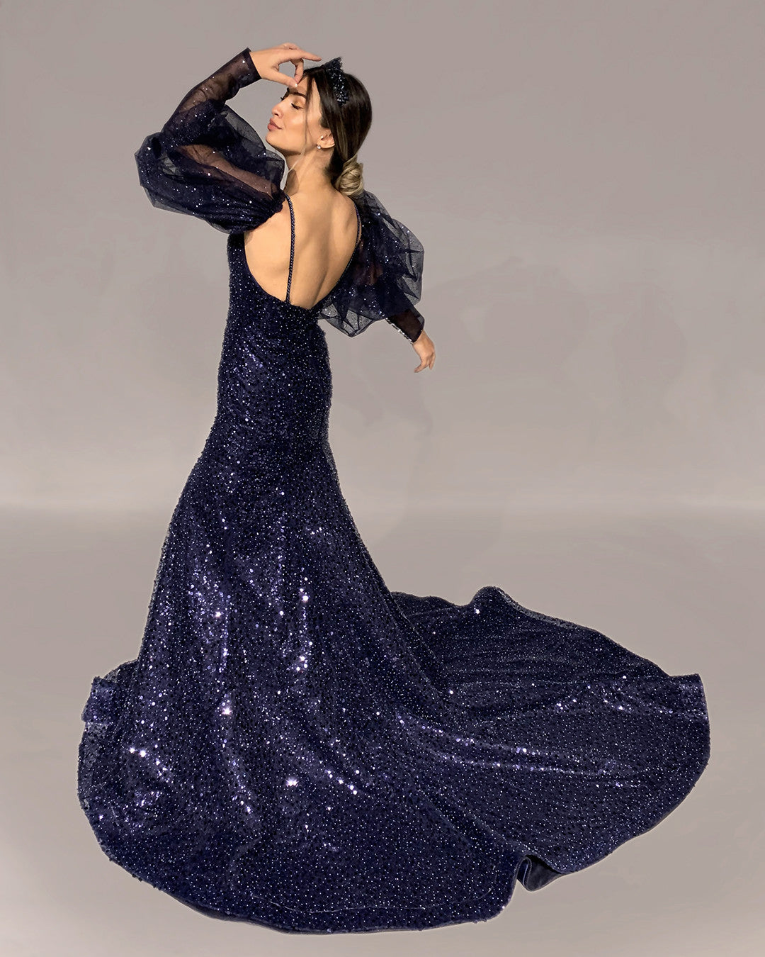 Turna colored wedding dress-3